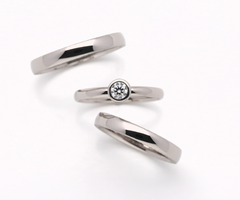 ブラックゴールドのセットリング